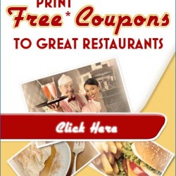 free printable restaurant coupons